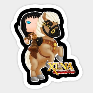 Xena on Argo Sticker